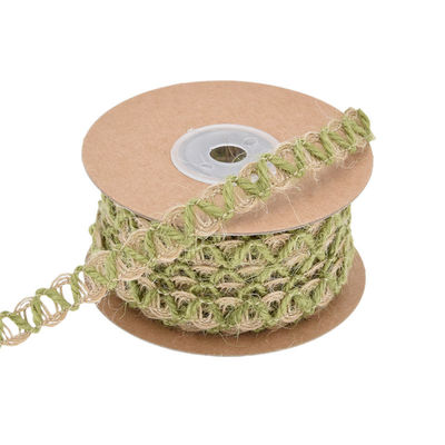 Bladgroen, donkergroen, van een bol 2 mm-15 mm*10y, van jute
