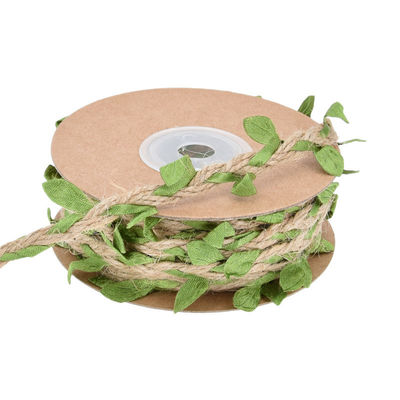 Bladgroen, donkergroen, van een bol 2 mm-15 mm*10y, van jute