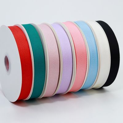 2.5cm Vervangbaar lint Geschenk verpakking Tencel lint Herringbone lint