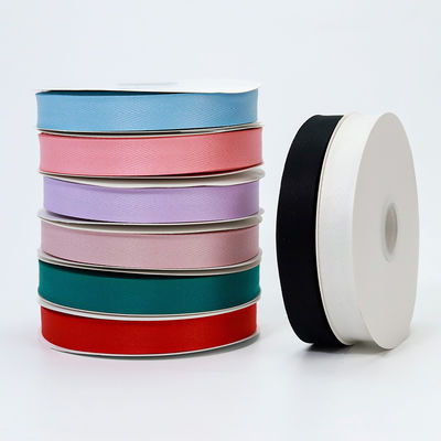 2.5cm Vervangbaar lint Geschenk verpakking Tencel lint Herringbone lint