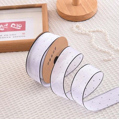 4cm*18m Schitterend Diamant Polyester Organza Ribbon High Quality Gift Ribbon