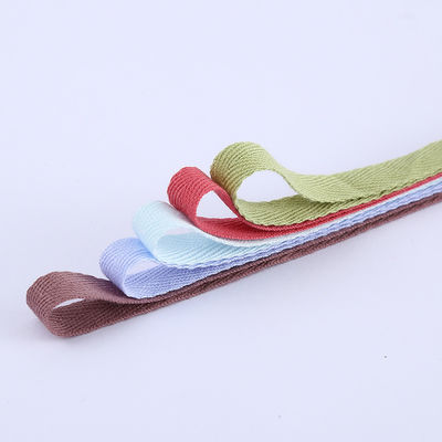 5mm-50mm*50y Herringbone Woven Cotton Ribbon Op maat gemaakt Cotton Ribbon