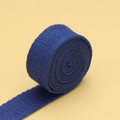 20mm-50mm Verdikte Polyester Cotton Webbing School Bag Rugzak Handtas Canvas Riem Solid Color Plain Weave Riem