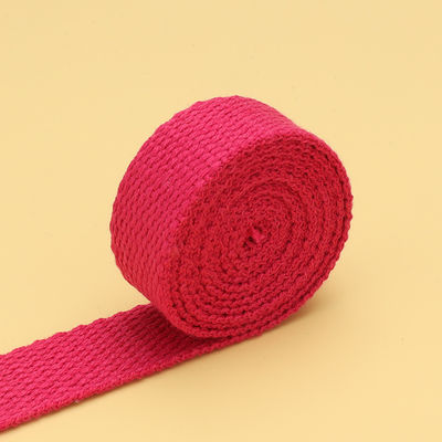 20mm-50mm Verdikte Polyester Cotton Webbing School Bag Rugzak Handtas Canvas Riem Solid Color Plain Weave Riem