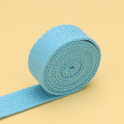 20mm-50mm Verdikte Polyester Cotton Webbing School Bag Rugzak Handtas Canvas Riem Solid Color Plain Weave Riem