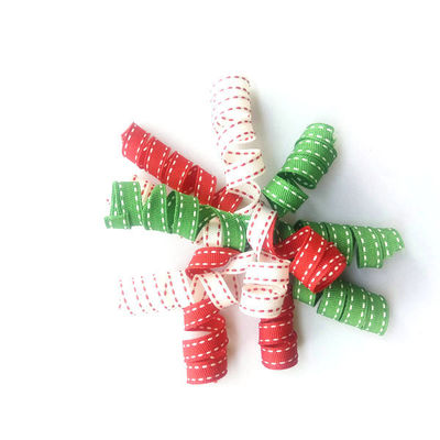 10 mm Polyester Grossgrain Curing Ribbon voor feestband en festivalband decoratie