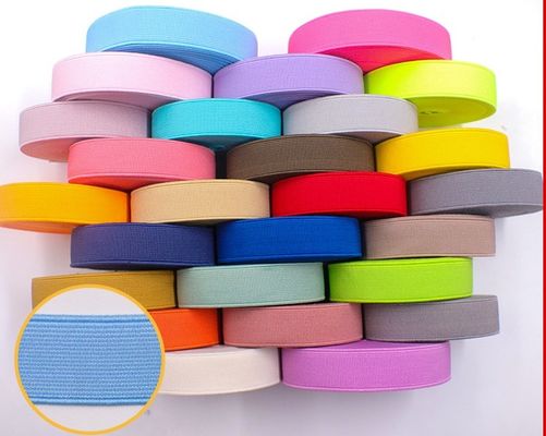 1.2 mm dikte elastisch lint en webbing voor hoofdband en kleding accessoires