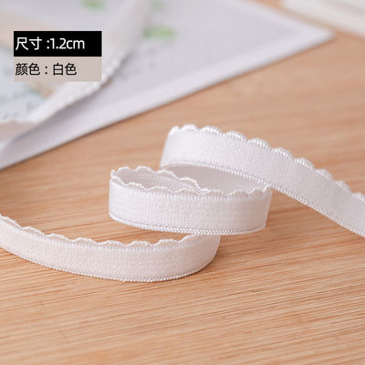 Kleding Accessoires Ribbon 1,2 cm Geweven Rand Polyester Elastische BH Riem met milieuvriendelijke kenmerken
